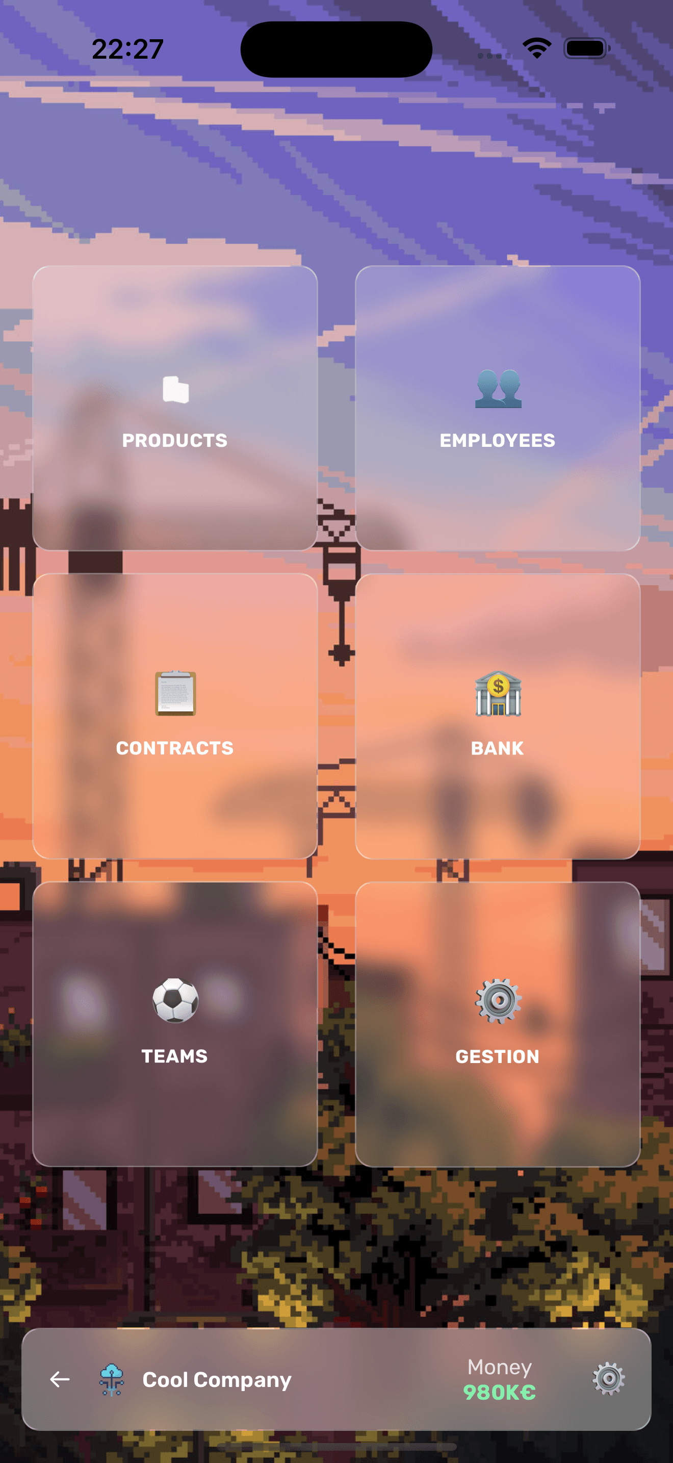 SeedToScale — écran de jeu 2